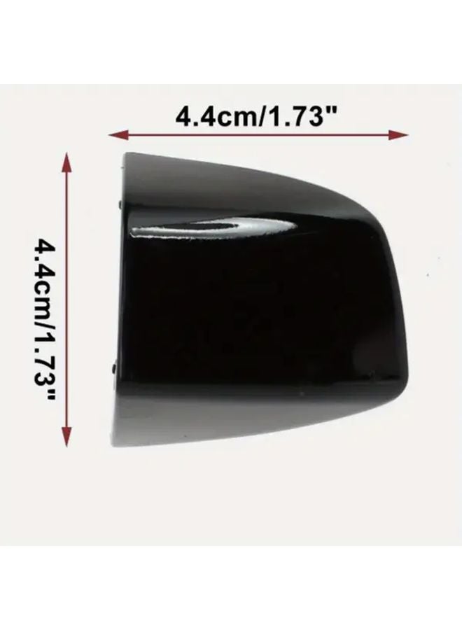 Black Door Handle Cover Caps 2pcs For A6 C7 A8 D4 Keyhole Decoration - Image 5